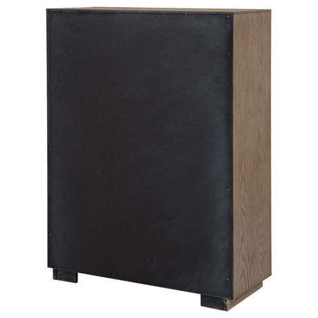 Kenora Barley Brown 5-Drawer Bedroom Chest from Coaster - Luna Furniture
