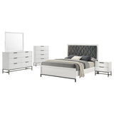 Sonora White 5-Piece Queen Bedroom Set from Coaster - Luna Furniture