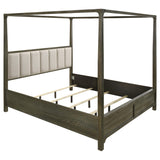Gran Park Dark Cocoa 4-Piece California King Bedroom Set from Coaster - Luna Furniture