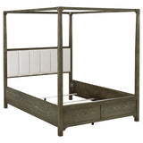 Gran Park Dark Cocoa 4-Piece Queen Bedroom Set from Coaster - Luna Furniture