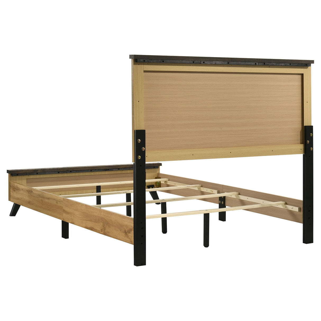 Kaywood Natural Pine 4-Piece Full Bedroom Set from Coaster - Luna Furniture