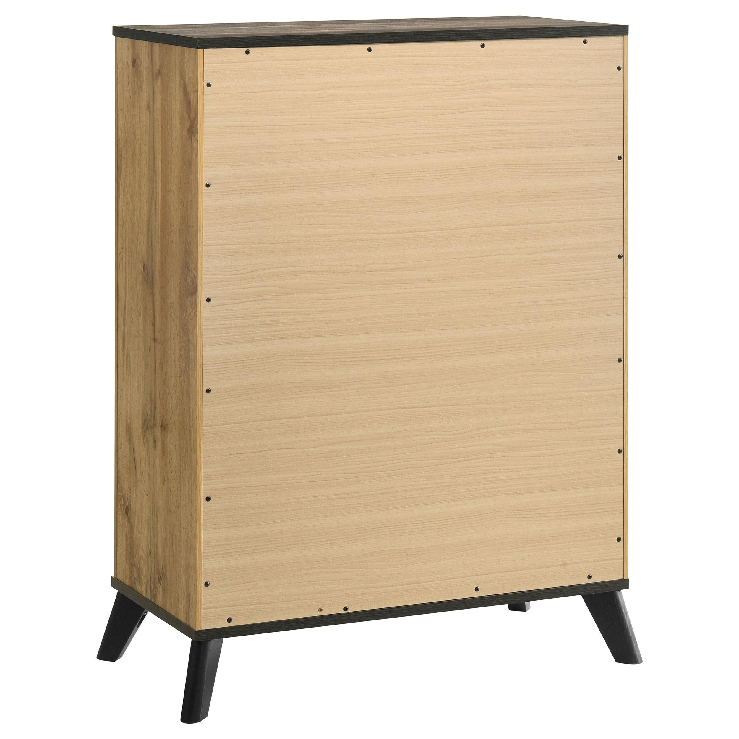 Kaywood Natural Pine 5-Piece Queen Bedroom Set – Luna Furniture