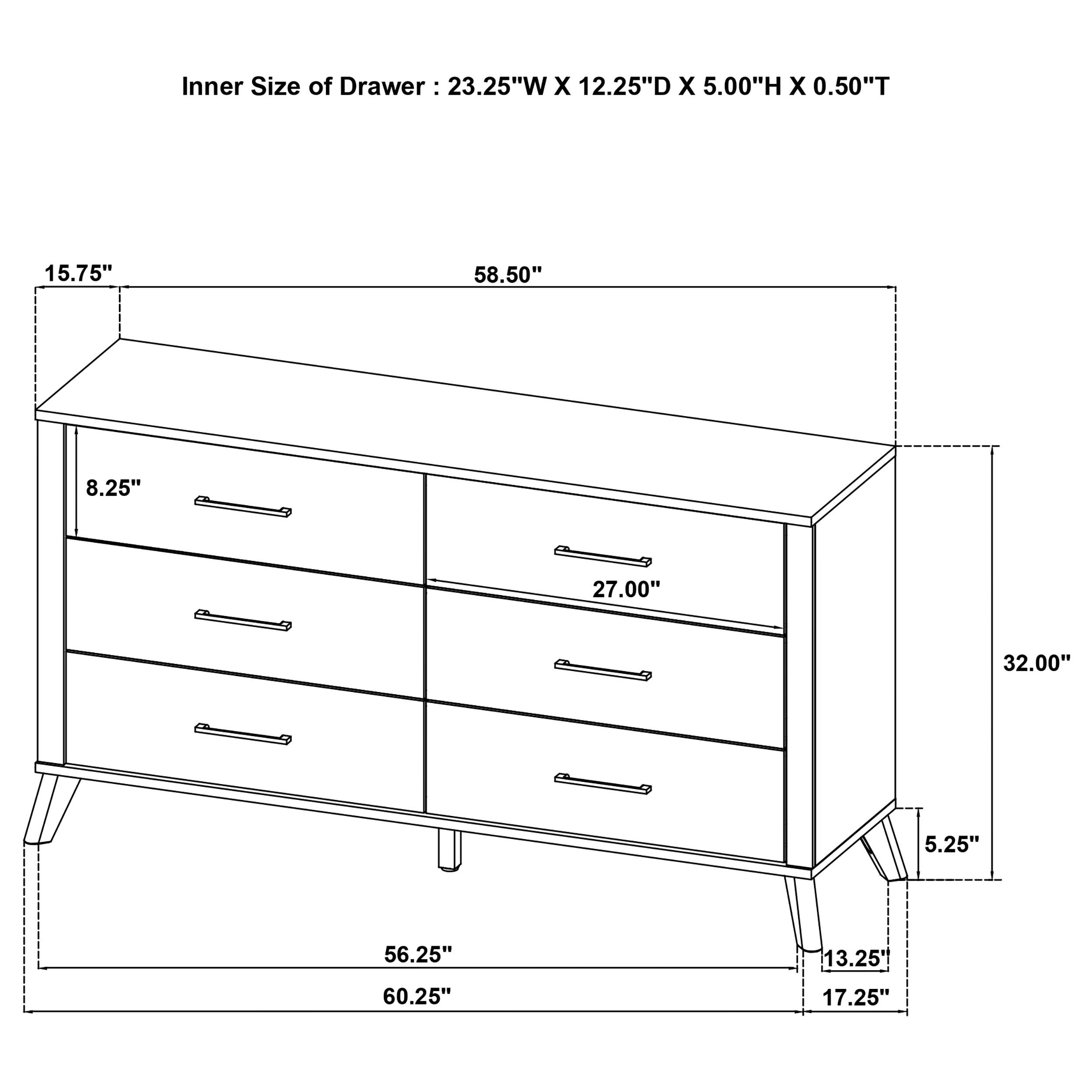 Kaywood Natural Pine 5-Piece Queen Bedroom Set – Luna Furniture