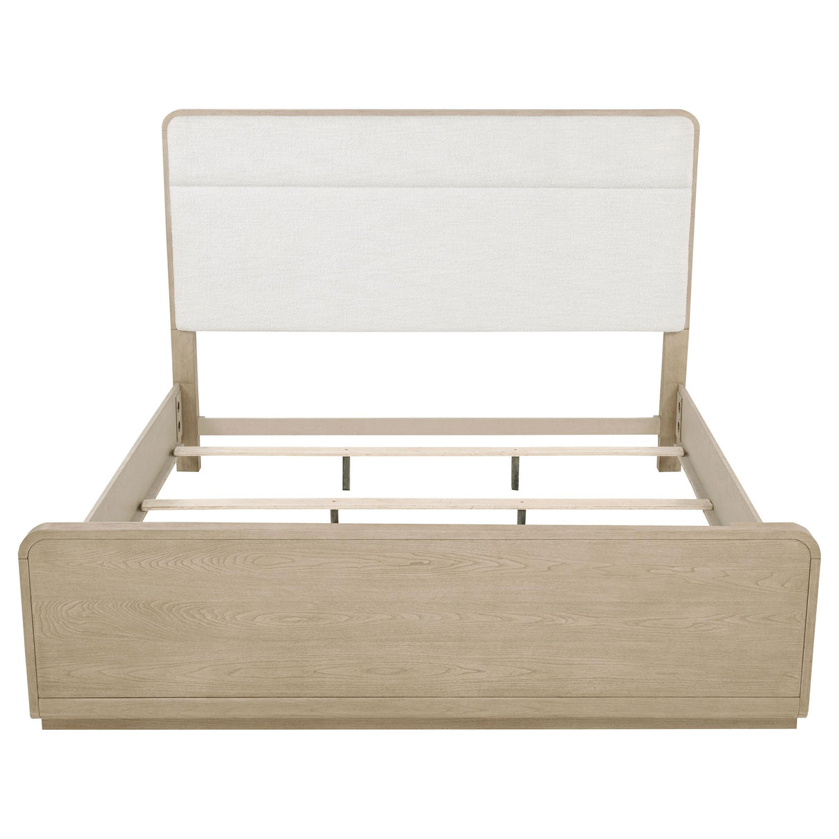 Ladera Light Elm Eastern King Panel Bed from Coaster - Luna Furniture