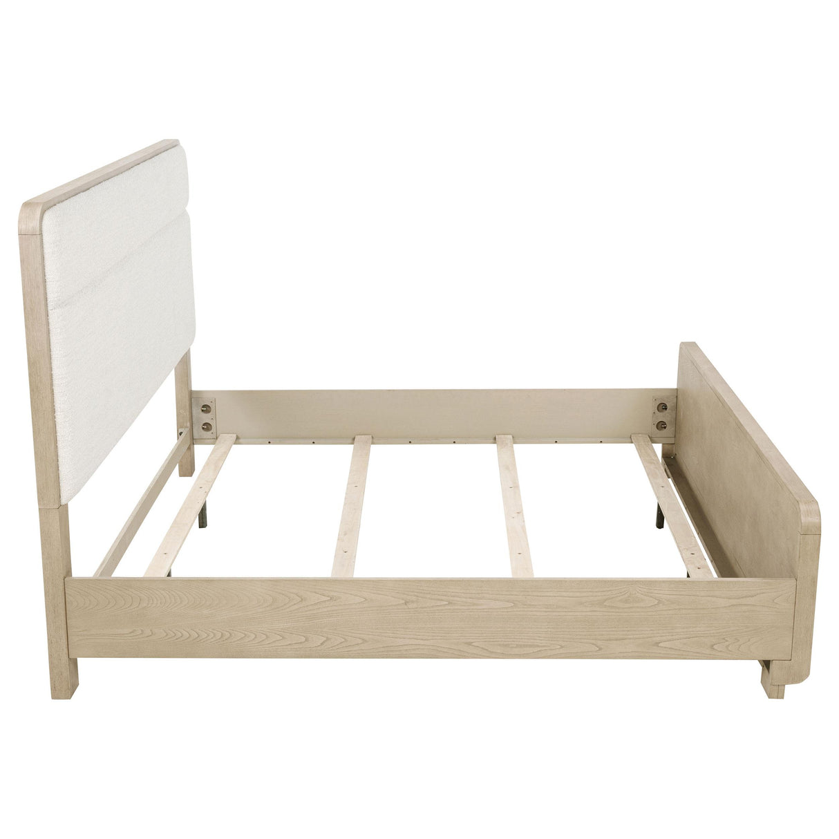 Ladera Light Elm Eastern King Panel Bed from Coaster - Luna Furniture