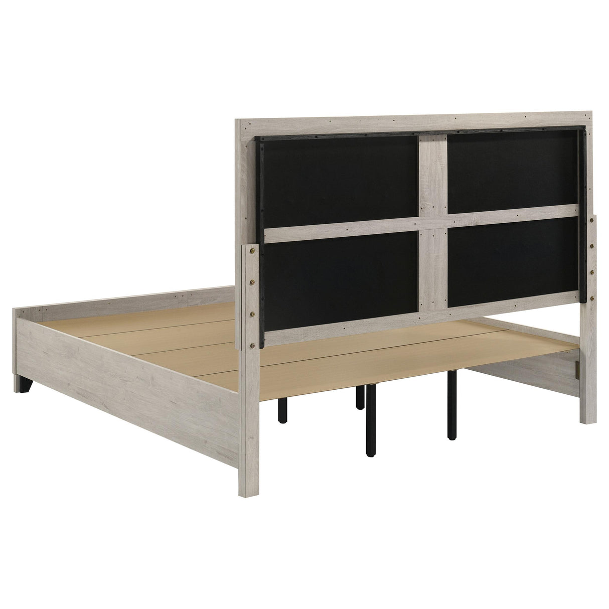 Farre Washed Gray 5-Piece Eastern King Bedroom Set