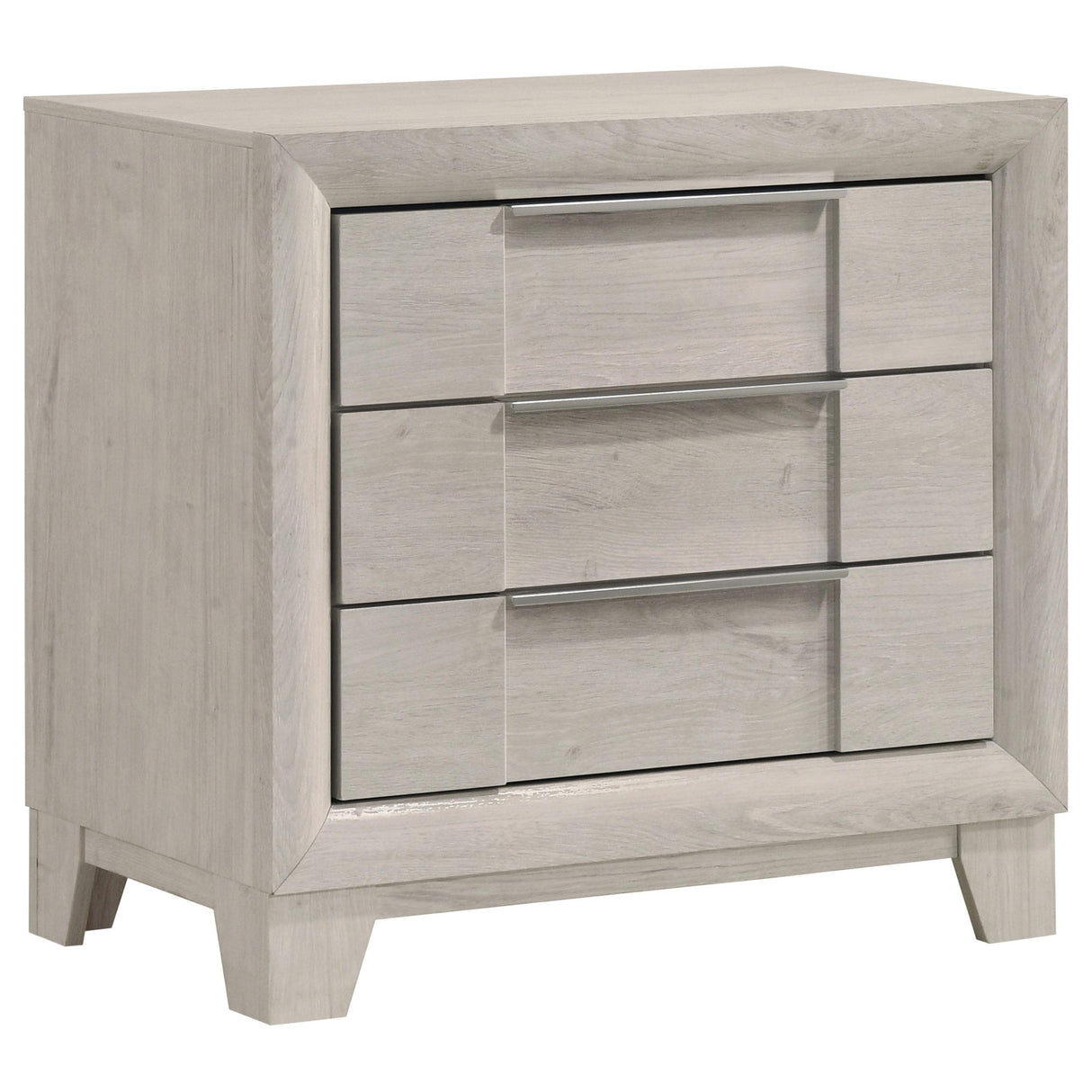 Farre Washed Gray 5-Piece Eastern King Bedroom Set