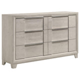 Farre Washed Gray 5-Piece Queen Bedroom Set