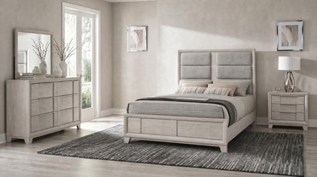 Farre Washed Gray 4-Piece Queen Bedroom Set from Coaster - Luna Furniture