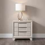 Farre Washed Gray 2-Drawer Nightstand from Coaster - Luna Furniture