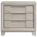 Farre Washed Gray 2-Drawer Nightstand