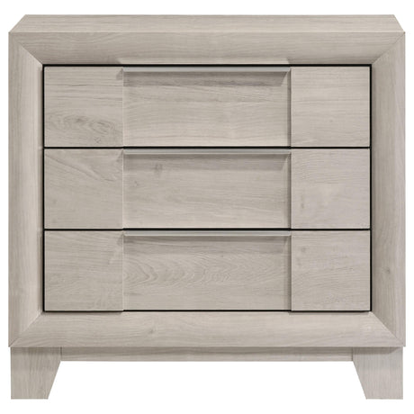 Farre Washed Gray 2-Drawer Nightstand from Coaster - Luna Furniture