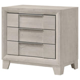 Farre Washed Gray 2-Drawer Nightstand