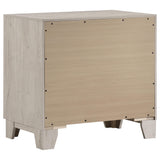 Farre Washed Gray 2-Drawer Nightstand