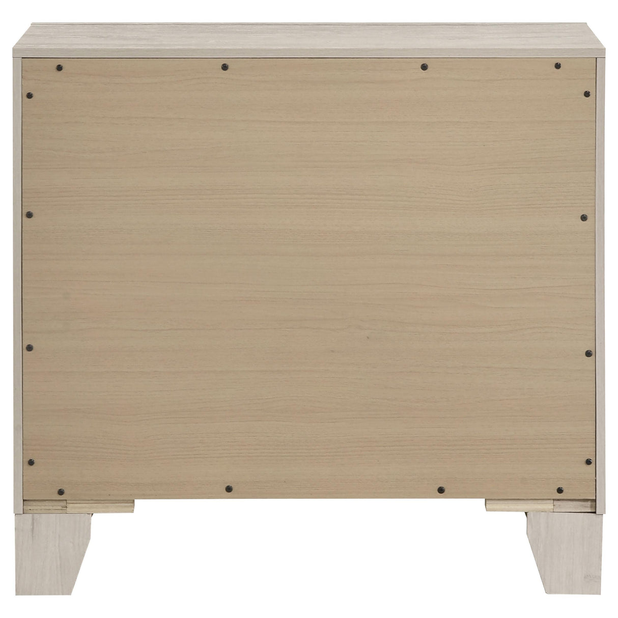 Farre Washed Gray 2-Drawer Nightstand