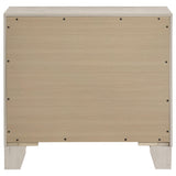 Farre Washed Gray 2-Drawer Nightstand