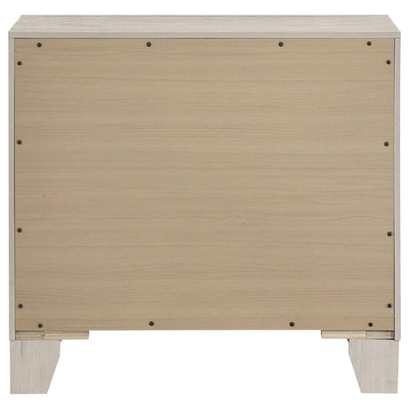 Farre Washed Gray 2-Drawer Nightstand from Coaster - Luna Furniture