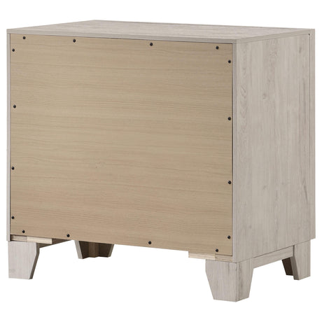 Farre Washed Gray 2-Drawer Nightstand from Coaster - Luna Furniture