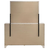Farre Washed Gray 6-Drawer Dresser with Mirror