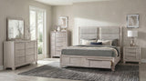 Farre Washed Gray 6-Drawer Dresser with Mirror