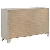 Farre Washed Gray 6-Drawer Dresser