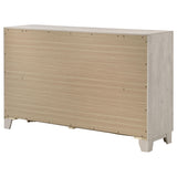 Farre Washed Gray 6-Drawer Dresser