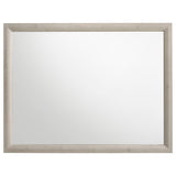 Farre Washed Gray Dresser Mirror