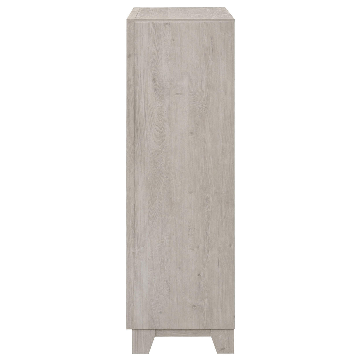 Farre Washed Gray 5-Drawer Chest of Drawers