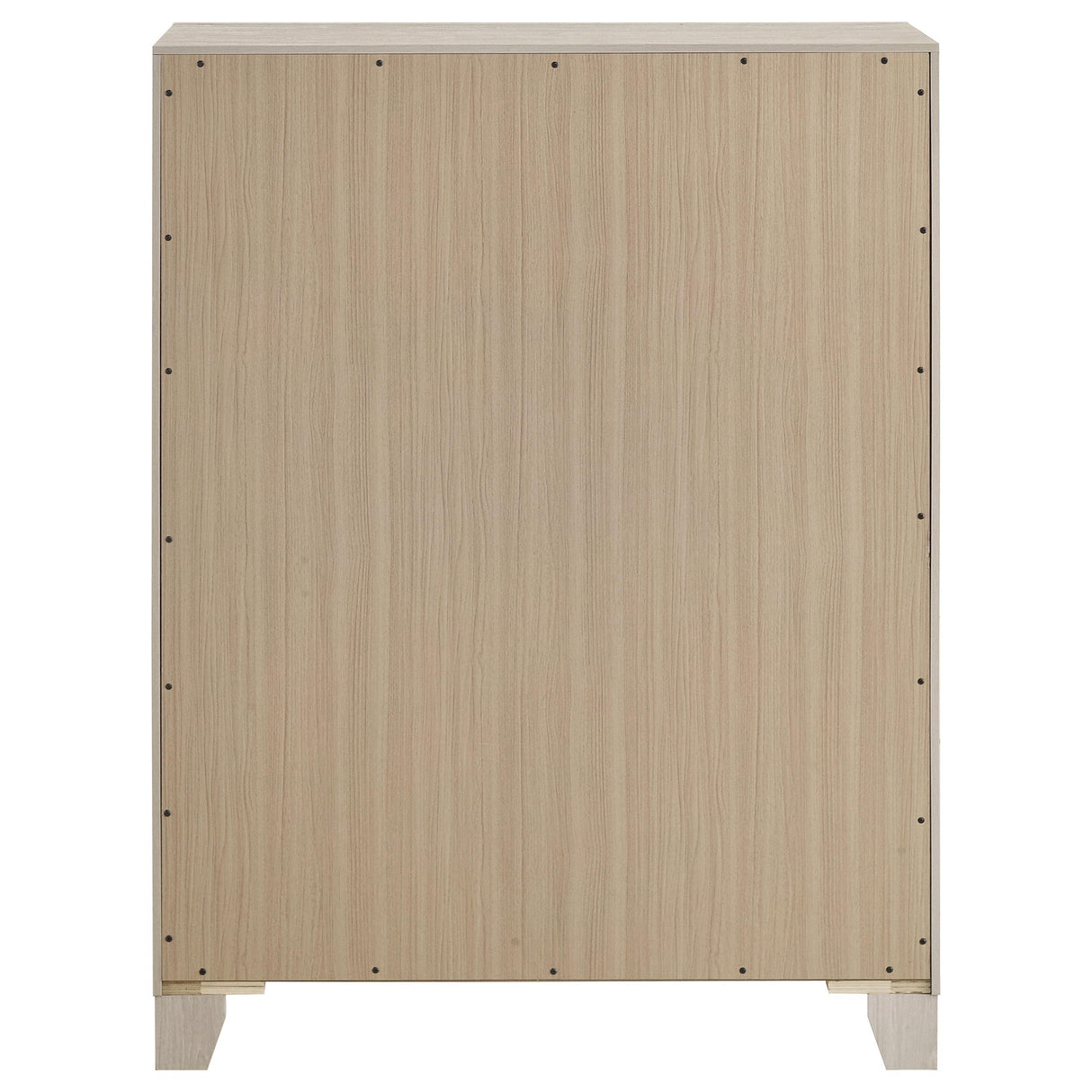 Farre Washed Gray 5-Drawer Chest of Drawers