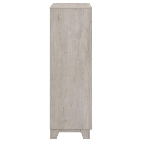Farre Washed Gray 5-Drawer Chest of Drawers from Coaster - Luna Furniture