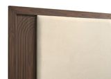 Etienne Walnut/Vanilla 4-Piece Eastern King Bedroom Set from Coaster - Luna Furniture