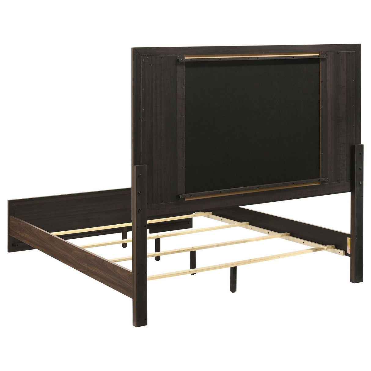 Etienne Walnut/Vanilla 5-Piece Queen Bedroom Set from Coaster - Luna Furniture
