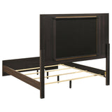 Etienne Walnut/Vanilla 5-Piece Queen Bedroom Set from Coaster - Luna Furniture