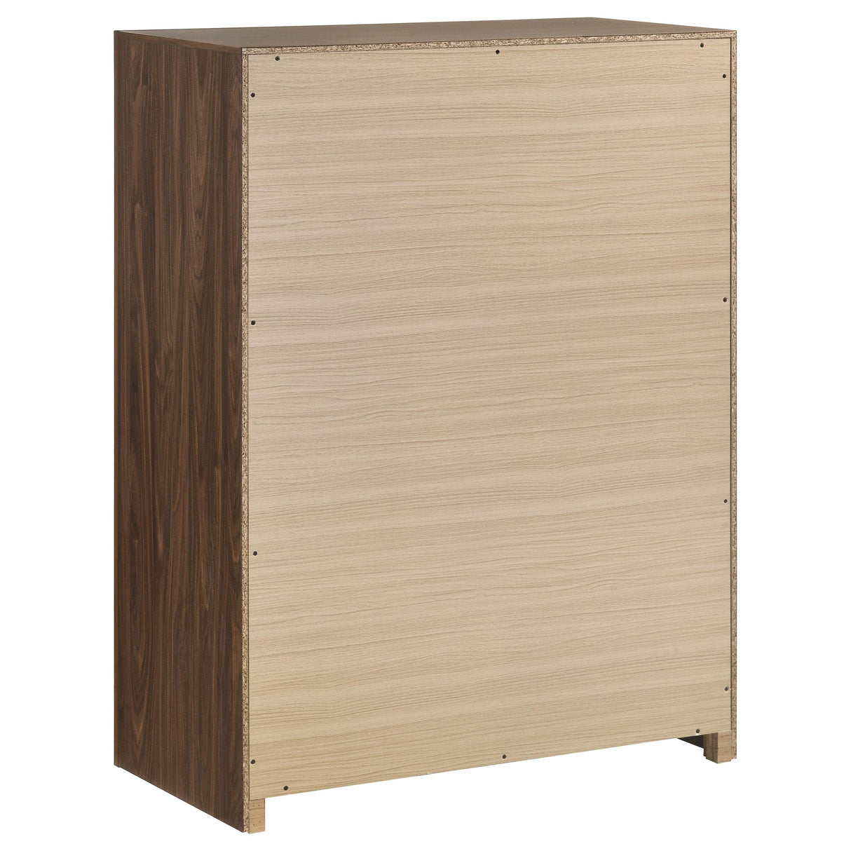 Etienne Walnut/Vanilla 5-Piece Queen Bedroom Set from Coaster - Luna Furniture