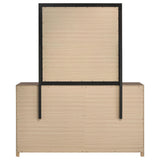 Etienne Walnut 6-Drawer Dresser with Mirror from Coaster - Luna Furniture