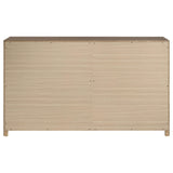 Etienne Walnut 6-drawer Bedroom Dresser from Coaster - Luna Furniture