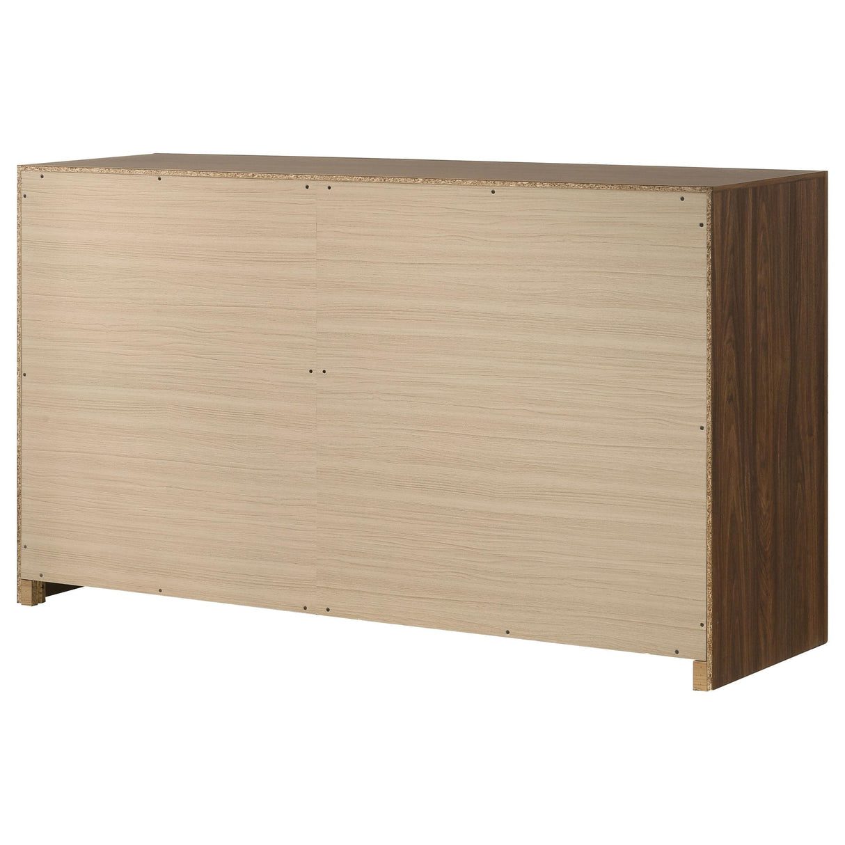 Etienne Walnut 6-drawer Bedroom Dresser from Coaster - Luna Furniture