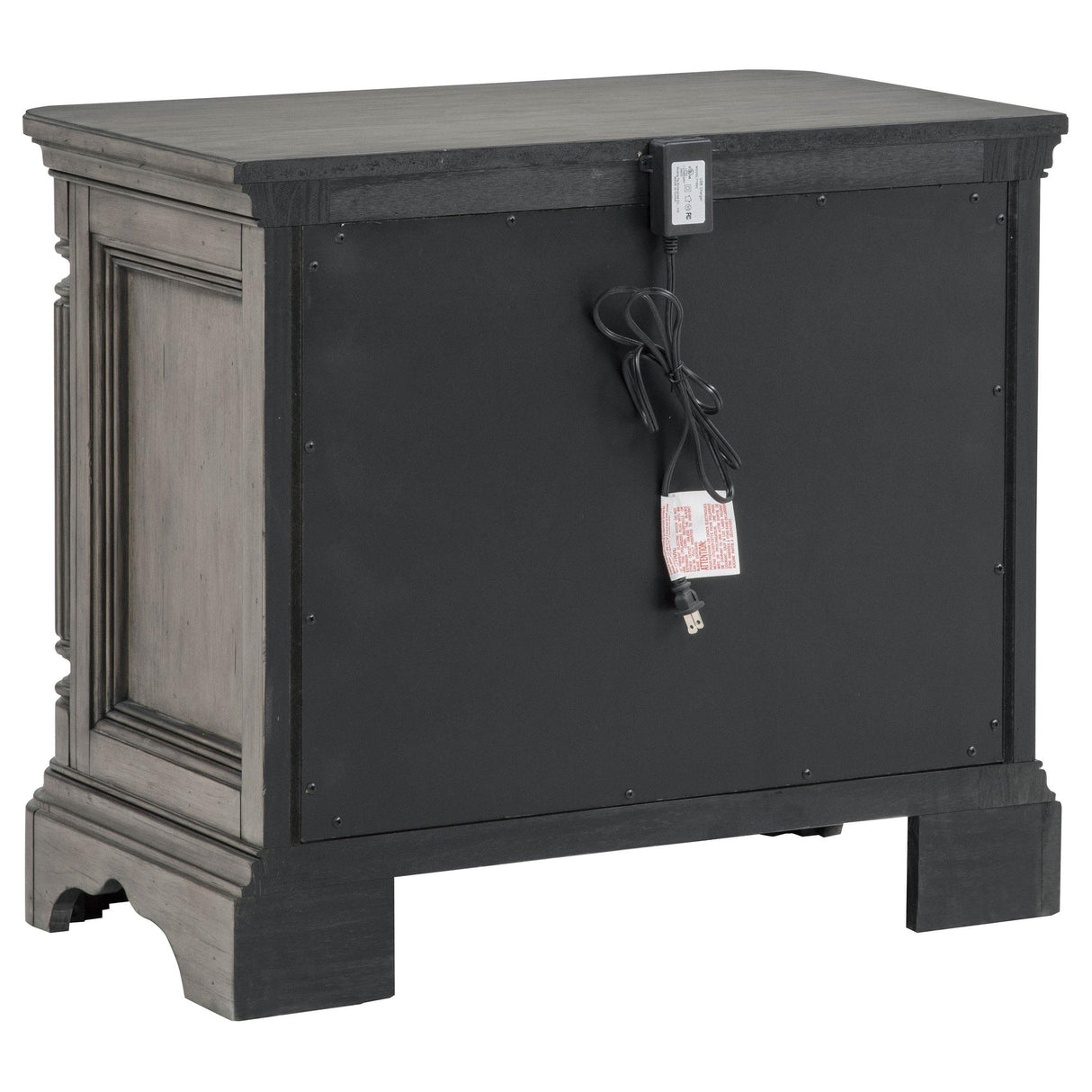 Cresswell Weathered Taupe 5-Piece Eastern King Storage Bedroom Set from Coaster - Luna Furniture