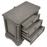 Cresswell Weathered Taupe 4-Piece Queen Storage Bedroom Set from Coaster - Luna Furniture