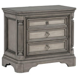 Cresswell 5-piece Eastern King Bedroom Set Weathered Taupe from Coaster - Luna Furniture