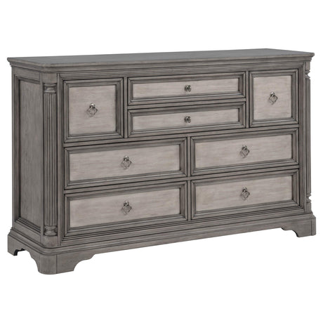 Cresswell Weathered Taupe 5-Piece Queen Bedroom Set from Coaster - Luna Furniture