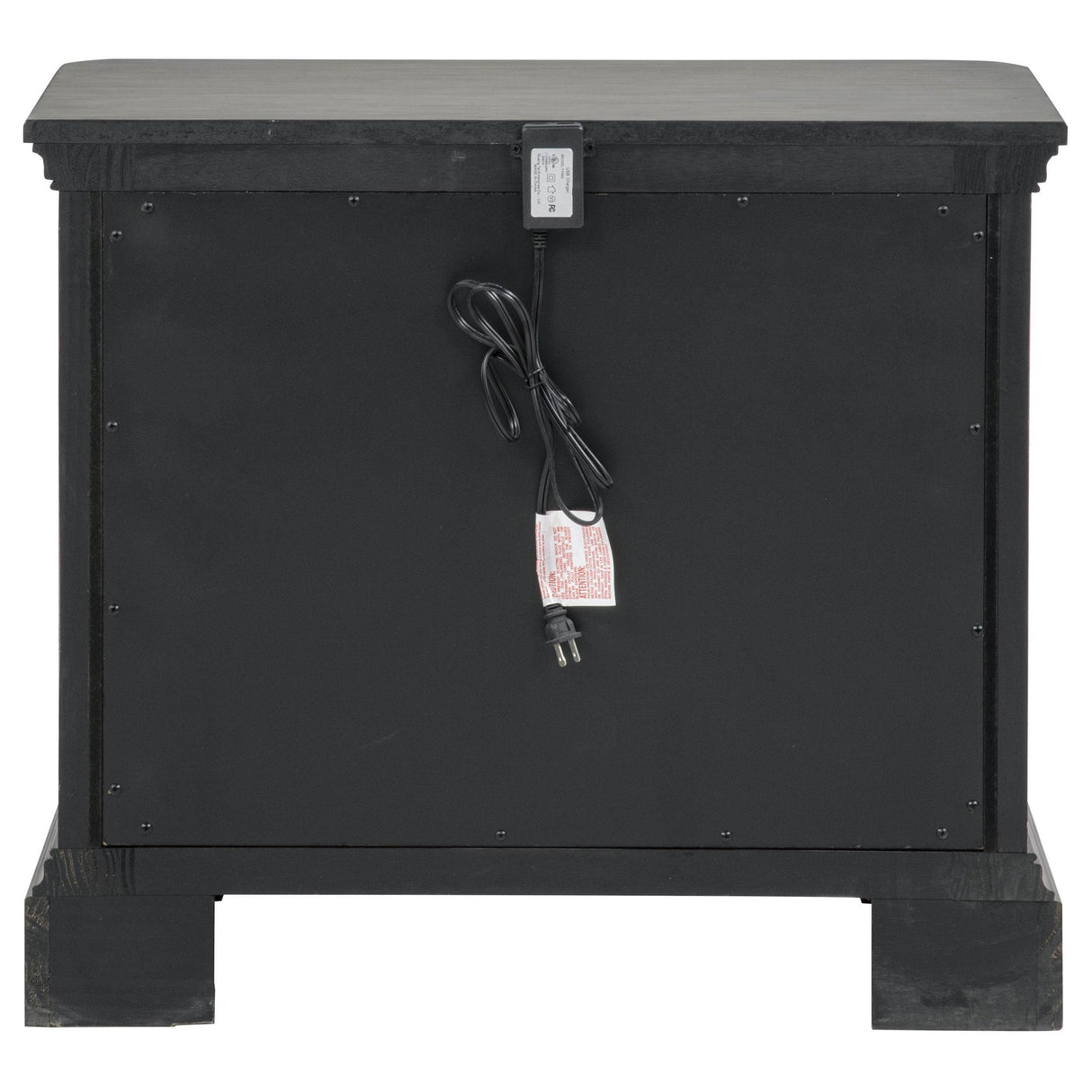Cresswell 3-drawer Nightstand Bedside Table Weathered Taupe from Coaster - Luna Furniture