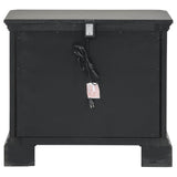 Cresswell 3-drawer Nightstand Bedside Table Weathered Taupe from Coaster - Luna Furniture