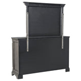 Cresswell 8-drawer Dresser with Mirror Weathered Taupe from Coaster - Luna Furniture