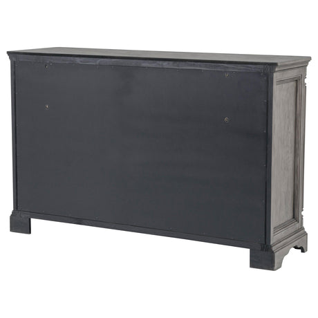 Cresswell Weathered Taupe 8-Drawer Bedroom Dresser from Coaster - Luna Furniture