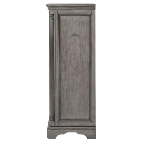 Cresswell Weathered Taupe 5-Drawer Chest of Drawers from Coaster - Luna Furniture