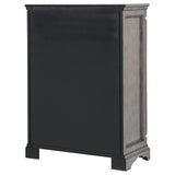 Cresswell Weathered Taupe 5-Drawer Chest of Drawers from Coaster - Luna Furniture