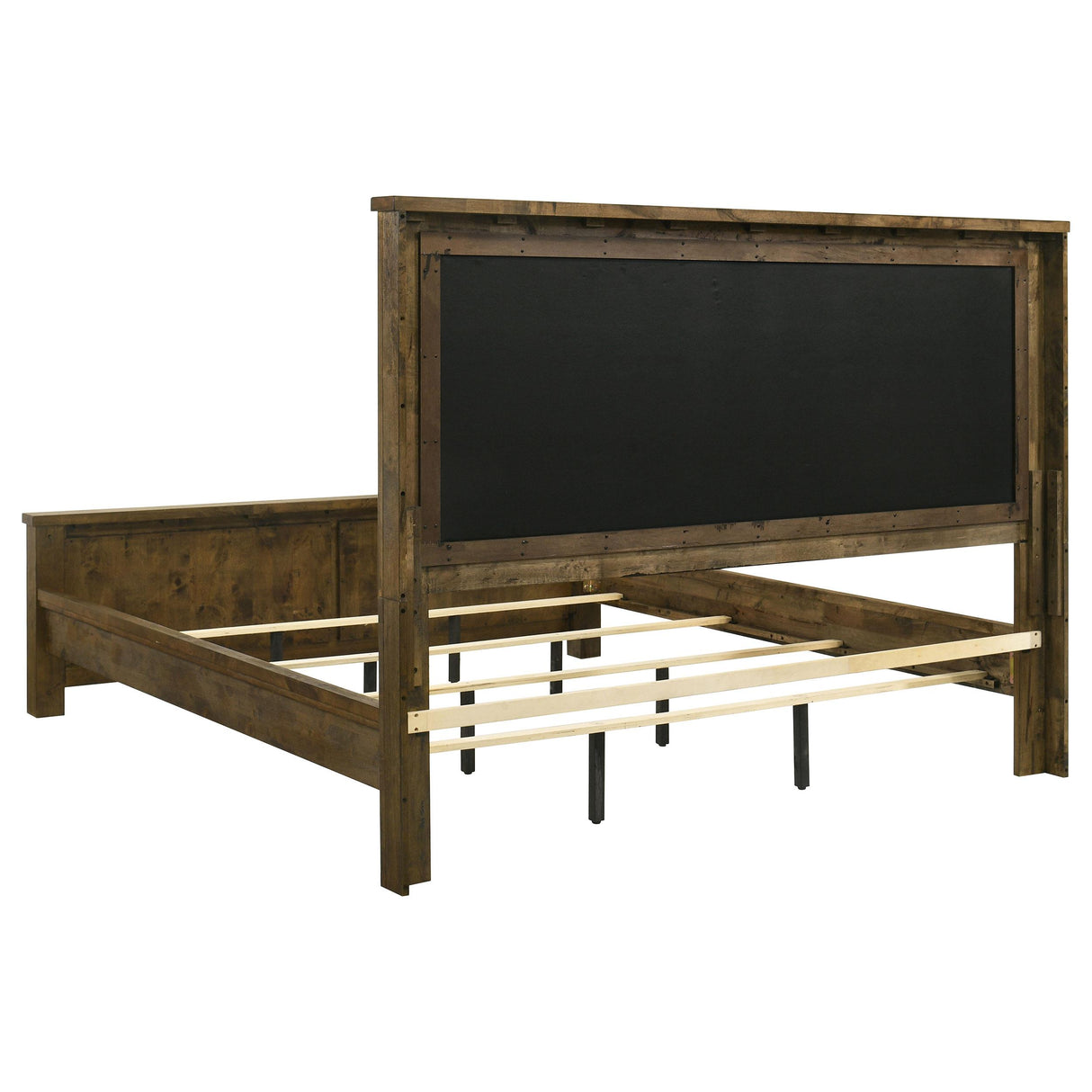 Doherty 4-piece Eastern King Bedroom Set Rustic Brown from Coaster - Luna Furniture
