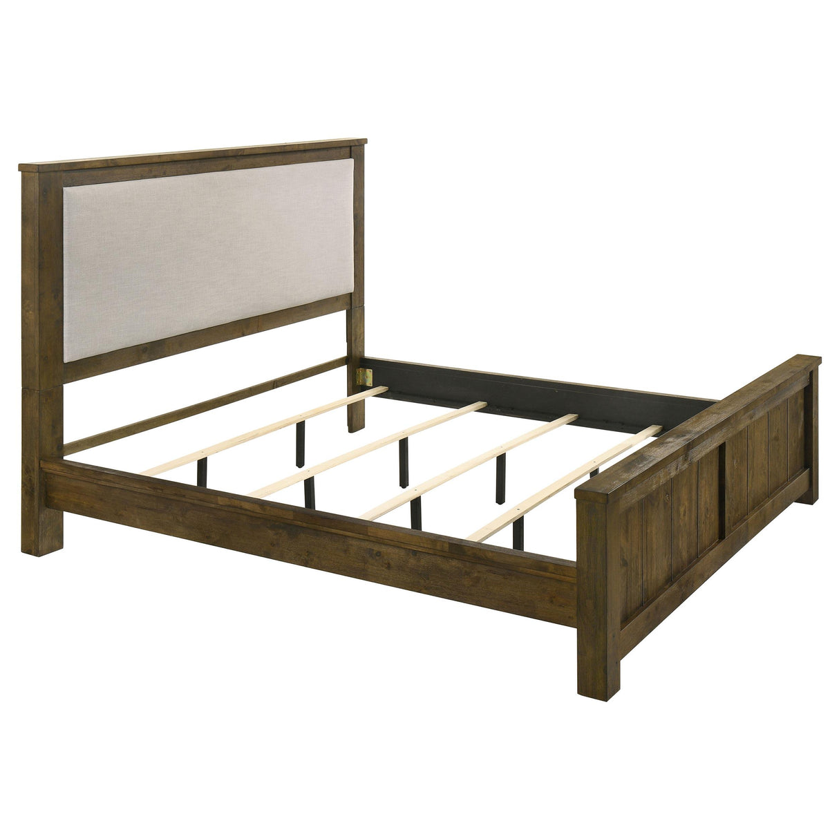 Doherty 5-piece Eastern King Bedroom Set Rustic Brown from Coaster - Luna Furniture