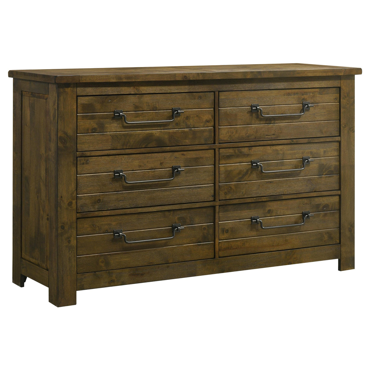 Doherty 5-piece California King Bedroom Set Rustic Brown from Coaster - Luna Furniture
